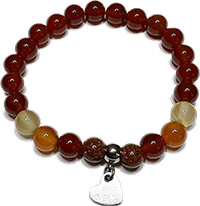 Radiant Orange Bracelet