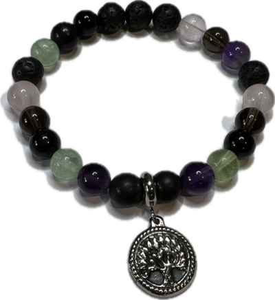 Cancer Wellness Gemstone Bracelet