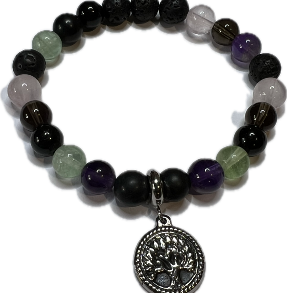 Cancer Wellness Gemstone Bracelet