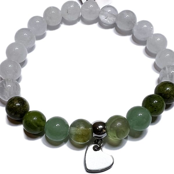 Celestial Green Gemstone Bracelet