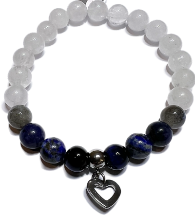 Celestial Indigo Gemstone Bracelet
