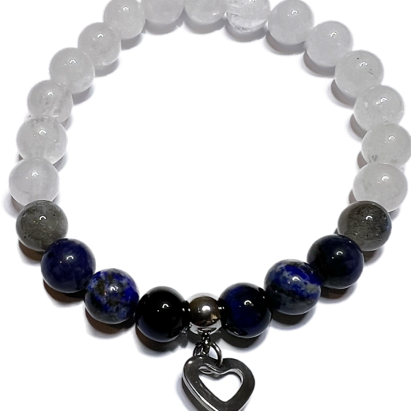 Celestial Indigo Gemstone Bracelet