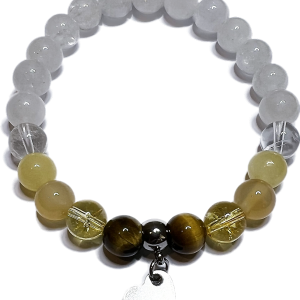 Celestial Yellow Gemstone Bracelet