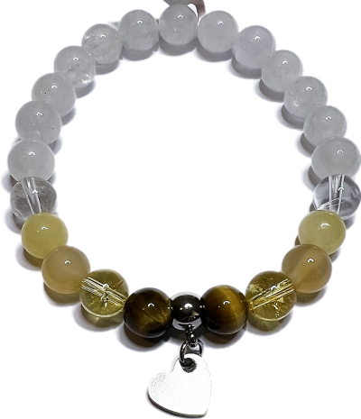 Celestial Yellow Gemstone Bracelet