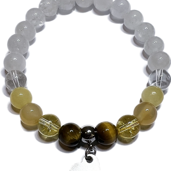 Celestial Yellow Gemstone Bracelet