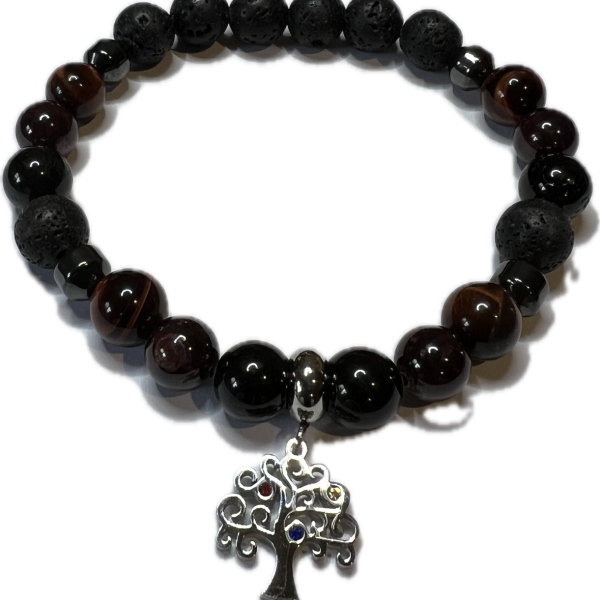 Grounding Gemstone Bracelet
