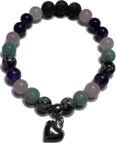 Separation Anxiety Gemstone Bracelet