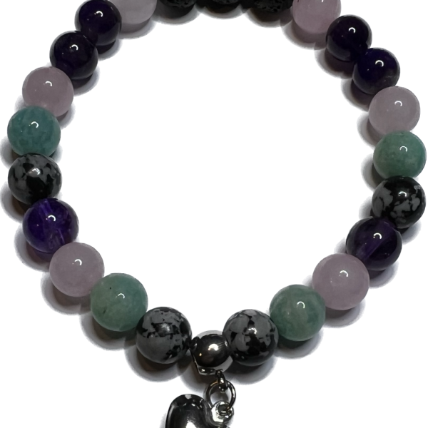 Separation Anxiety Gemstone Bracelet