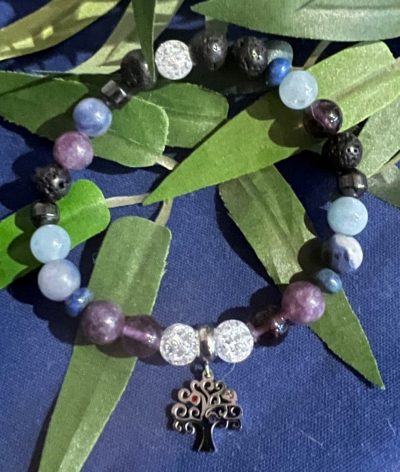 Study and Focus Gemstone Bracelet